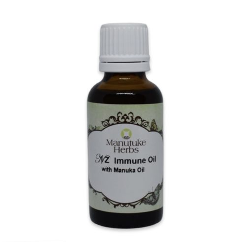 Nz Immune Oil 20ml Dropper Manutuke Herbs